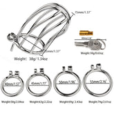 BDStyle Classic Small Banana Male Chastity Cage Hide Lock Male Chastity